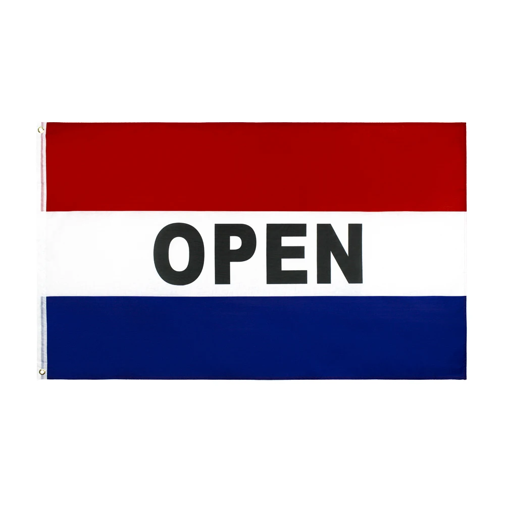 

90x150cm OPEN Business Flag