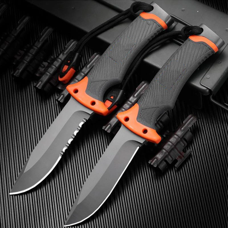 

GB 1-Generation 1500 Fixed Blade Knife Military Training Outdoor Camping Hunting Survival Tactical Pocket EDC Multi Tool Knives