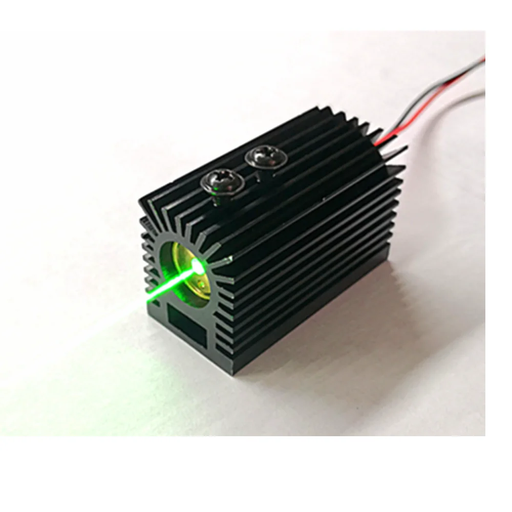 Industrial Grade 532nm 30mw Dot Green Laser Module 45*27*22