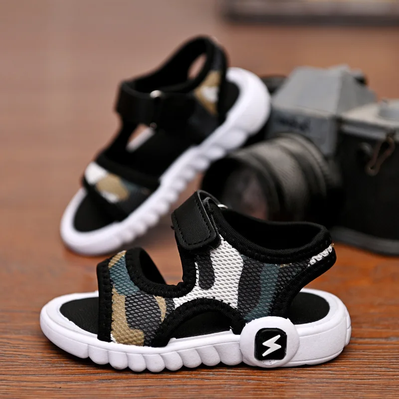 

Boy Child Sandal 2022 Summer Kids Fashion Soft Flats Toddler Baby Girls Beach Sandals Infant Casual Children Outdoor Shoes