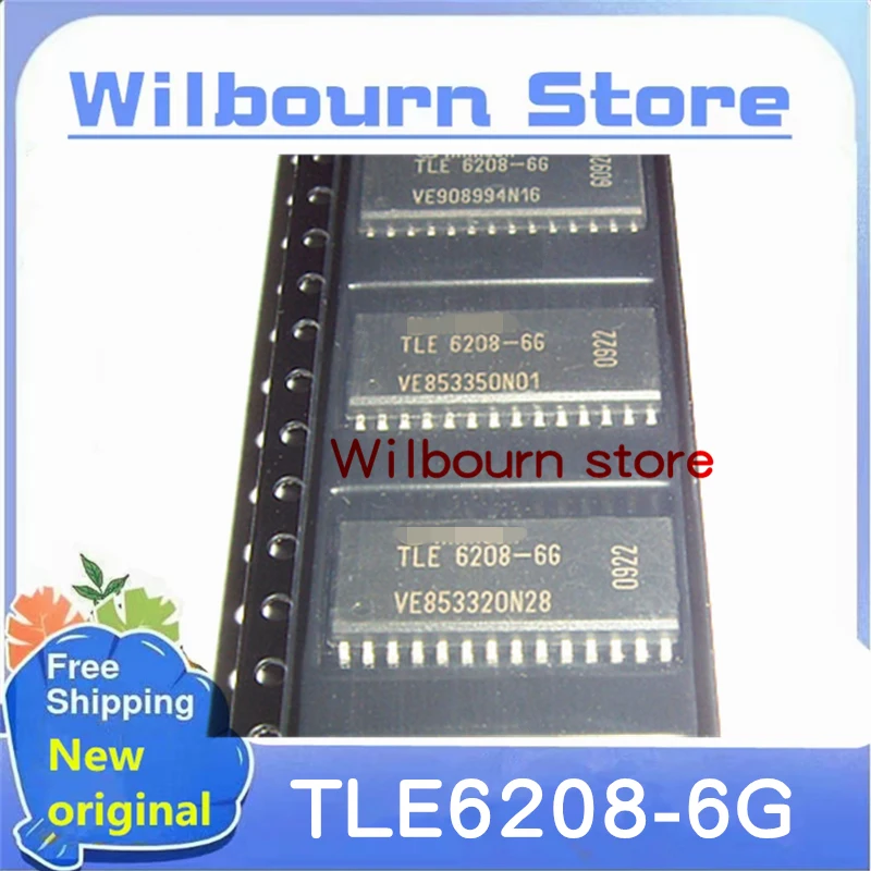 

5PCS/LOT 100% NEW TLE6208-6G TLE 6208-6G SOP-28 Bridge driver chip