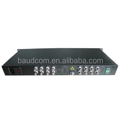 

single mode 20KM FC 16channel Video HD-SDI Fiber Converter