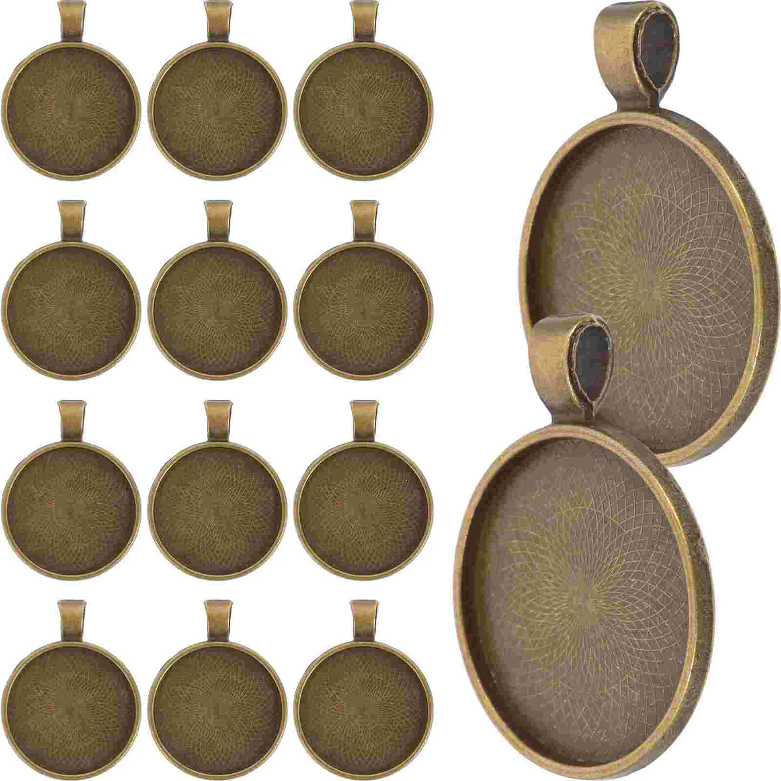 

Pendant Trays Making Bezel Jewelry Settings Base Round Blanks Tray Bezels Blank Setting Cameo Craft Wood Supplies Diy Crafting