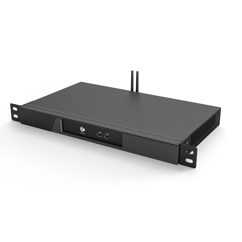 IKuaiOS 1U Монтаж в стойку IPC 6-го поколения Core i3 i5 6COM RS232 RS485 для автоматизации IoT машины