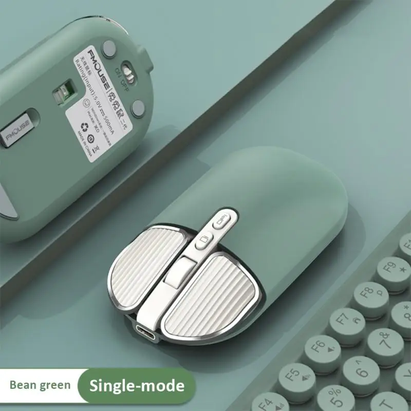 

5.1+2.4G Wireless Dual Mode Rechargeable Mouse Optical USB mice for PC/ /Laptop/IPad/Phone /Notebook/Android Tablet