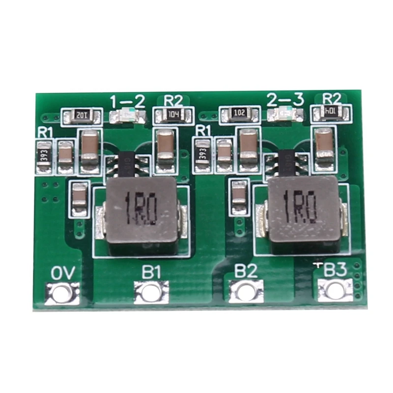 

3X 3S 1300MA Equalizer Balancer 18650 Lithium Lifepo4 Battery Protection Board BMS PCB Board Energy Transfer Board