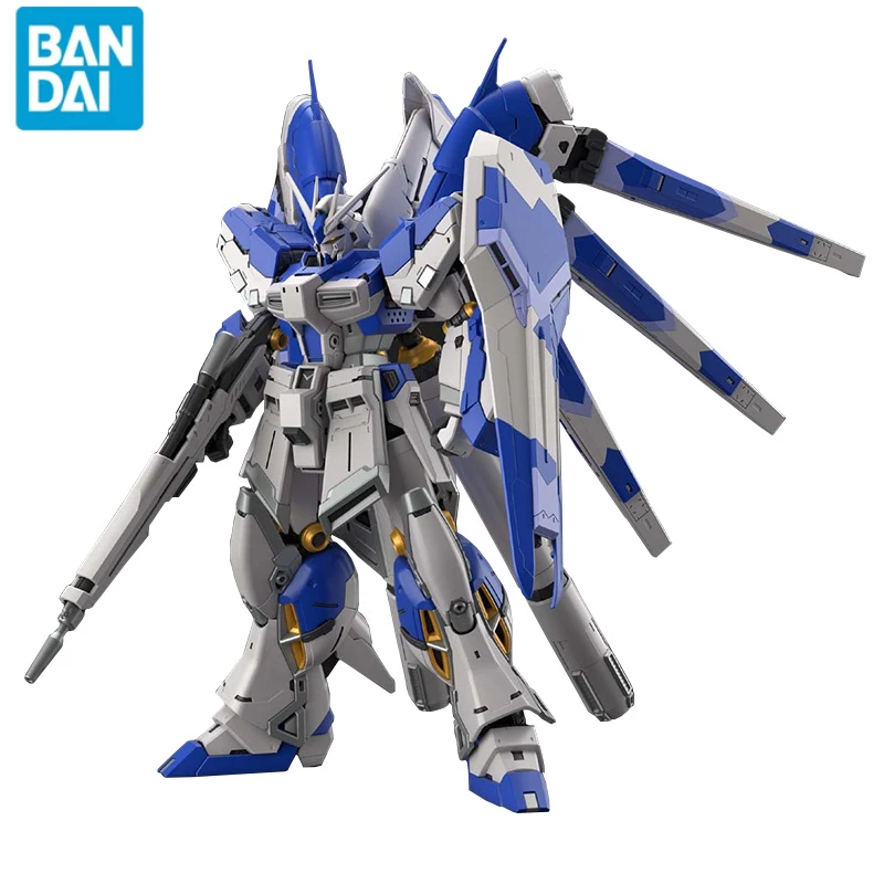 

Original Bandai Gundam Anime Figure RG 1/144 RX-93-V2 GUNDAM Assembly Model Anime Action Figures Toys for Children