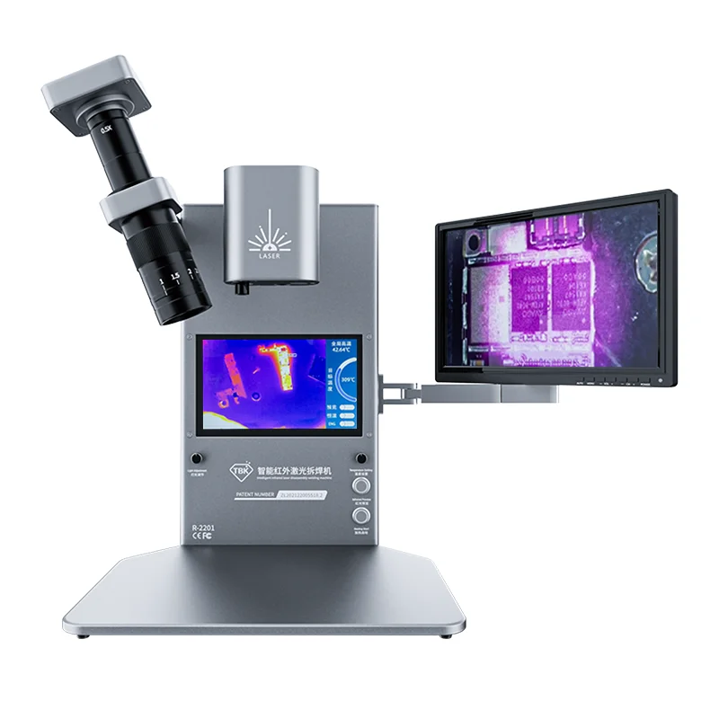 TBK официальные прямые продажи R2201 IC Пайка и Распайка hine для микросхем станция