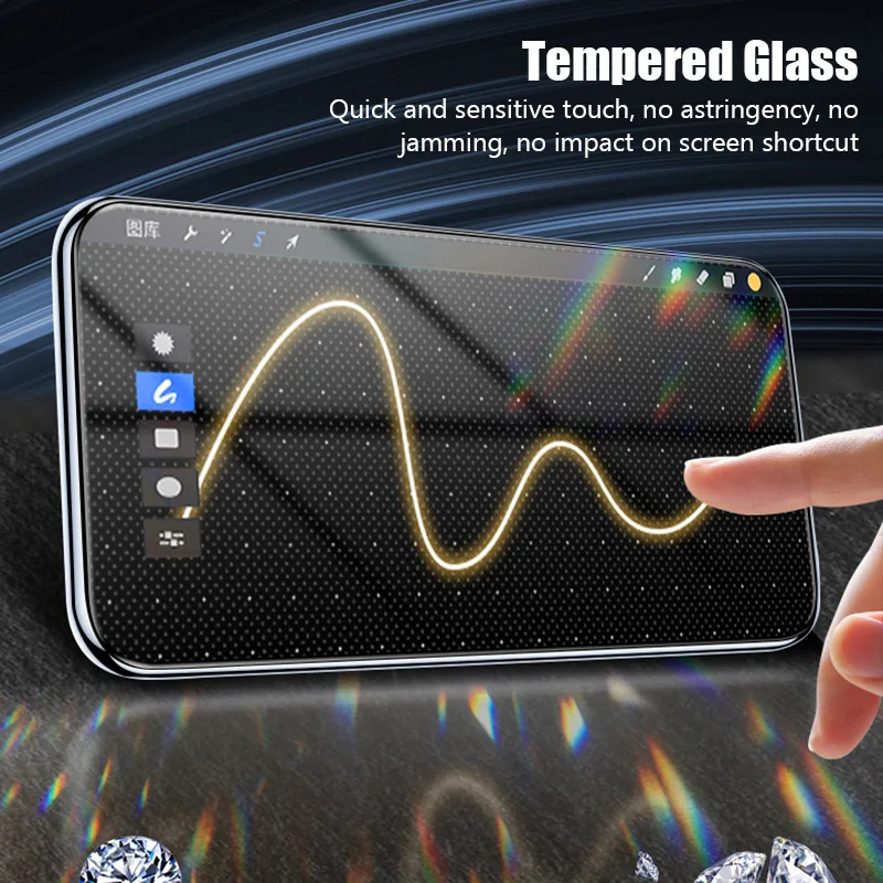 4PCS Tempered Glass for Redmi Note 11 10 9 8 Pro Max 11T 11S 10T 10S 9T 9S 8T Protective Glass for Redmi 10 9 9A 9C 9T 9AT 8 8A