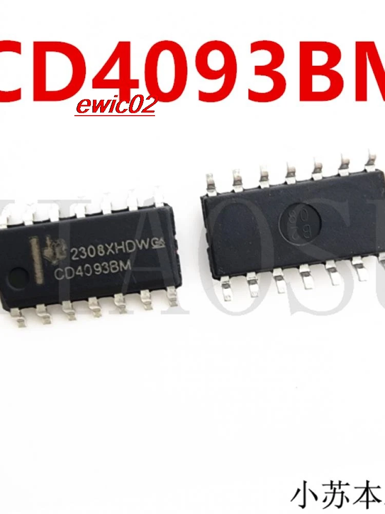 10 шт. CD4093 CD4093BM SOP14 IC