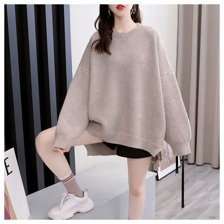 

Pullover high-necked velvet thickened bottom women's autumn and winter new women's wear retro
