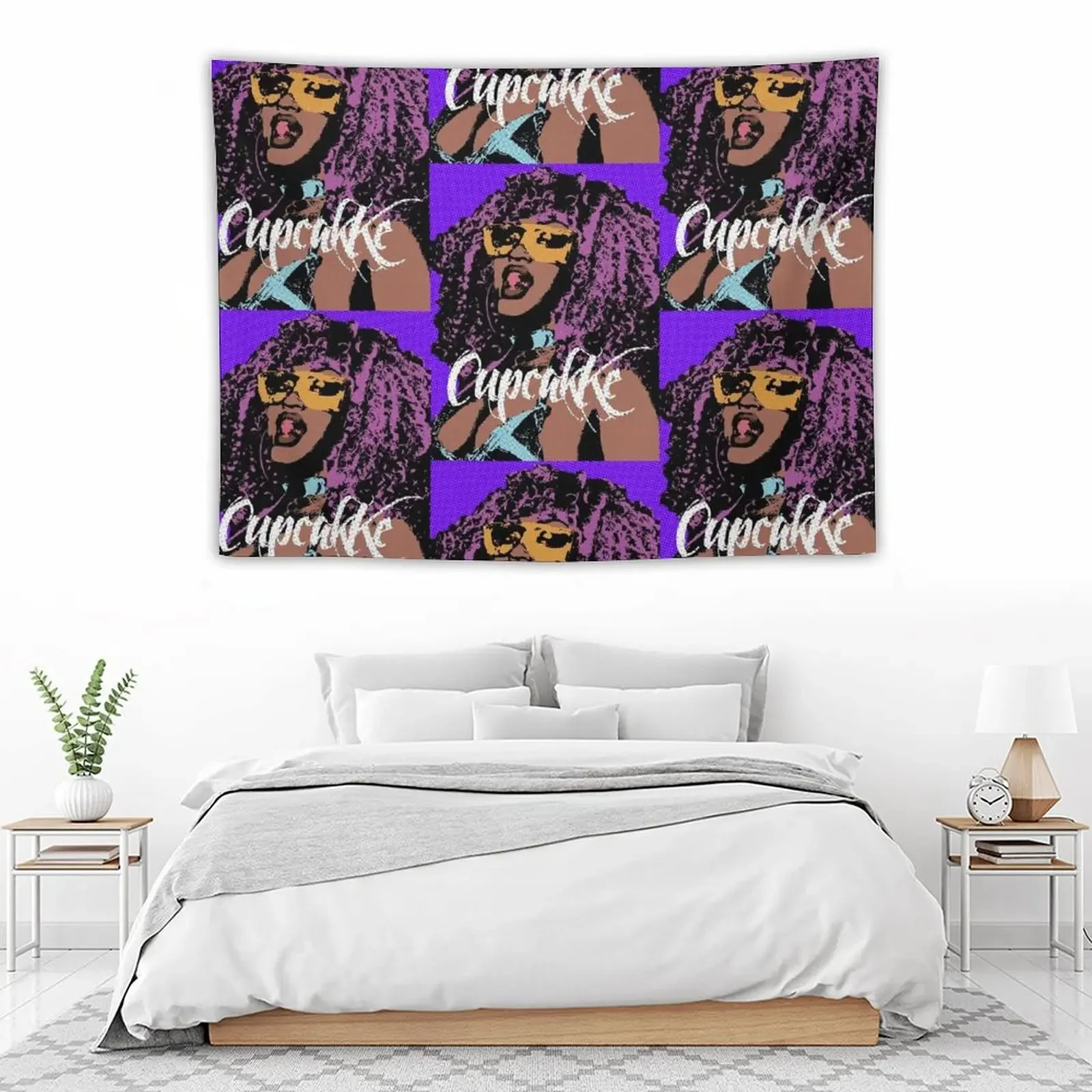 Гобелен в стиле поп-арт Cupcakke домашний декор комнатные украшения эстетике