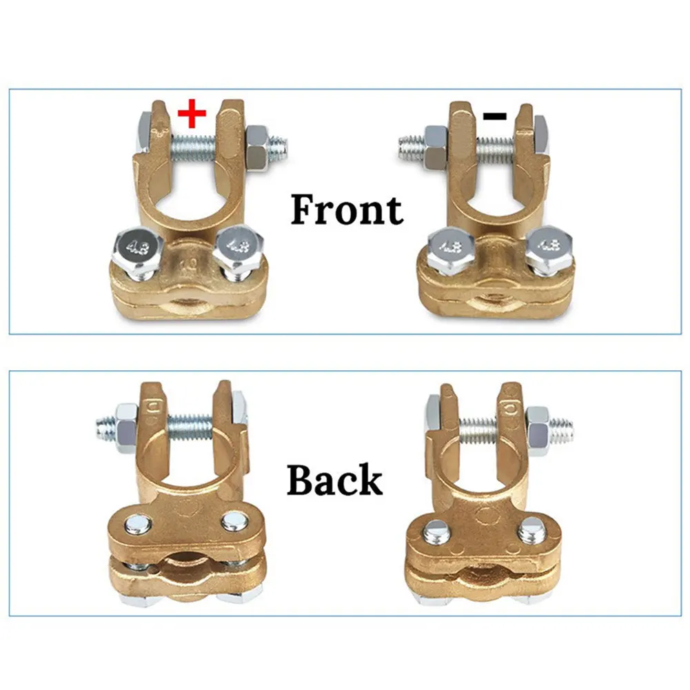 1 пара клемма аккумулятора сверхмощный Отсоединяемый быстроразъемный зажим