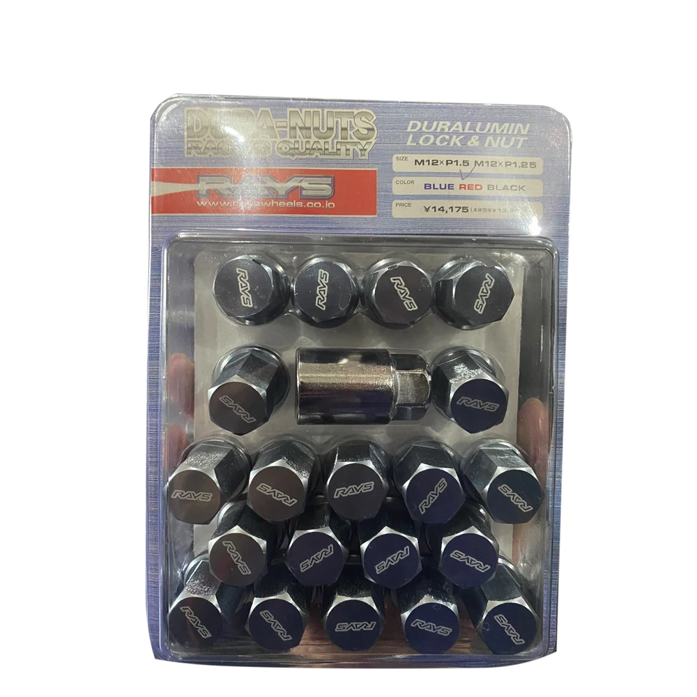 Колесные гайки лучей инженерного стиля блокировочные наконечники 1 25 для SUBARU IMPREZA