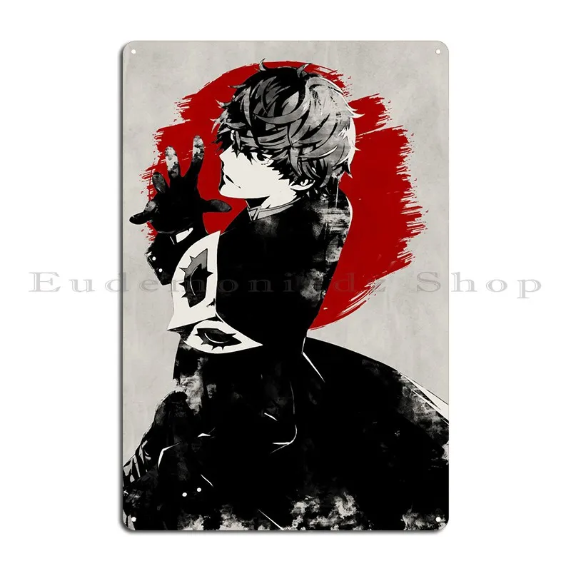 Металлический плакат Persona 5 персонализированный классический постер из олова для