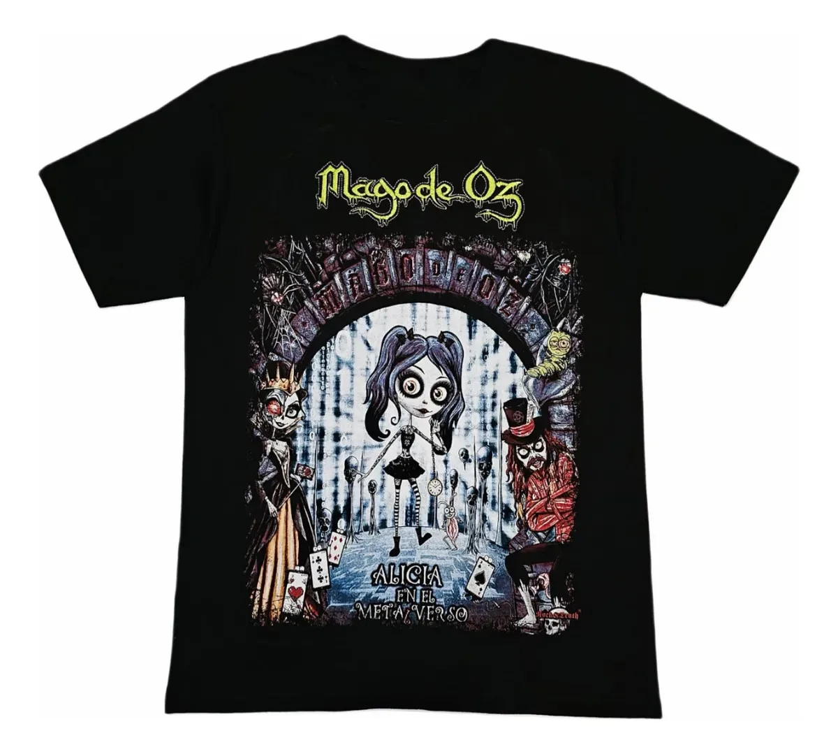 Фото Rare Mago de Oz Band Ablum Rock & death T-shirt S to 5XL IL1310 №1