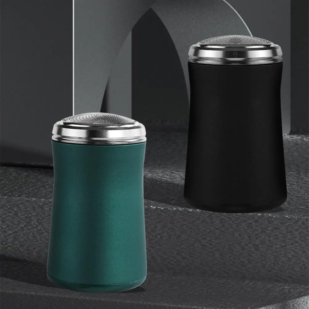 Pocket Size Washable Electric Razor Waterproof Portable 2 Head Shaving Beard Trimmer Rechargeable Shaver |