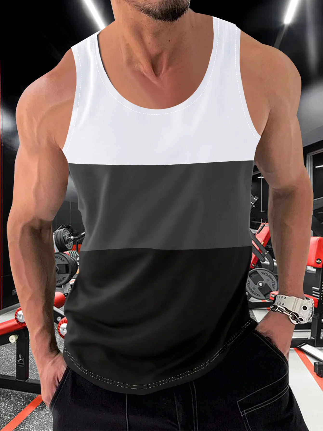 Новые рубашки без рукавов gimnasio для мужчин ropa внутреннее сжатие с