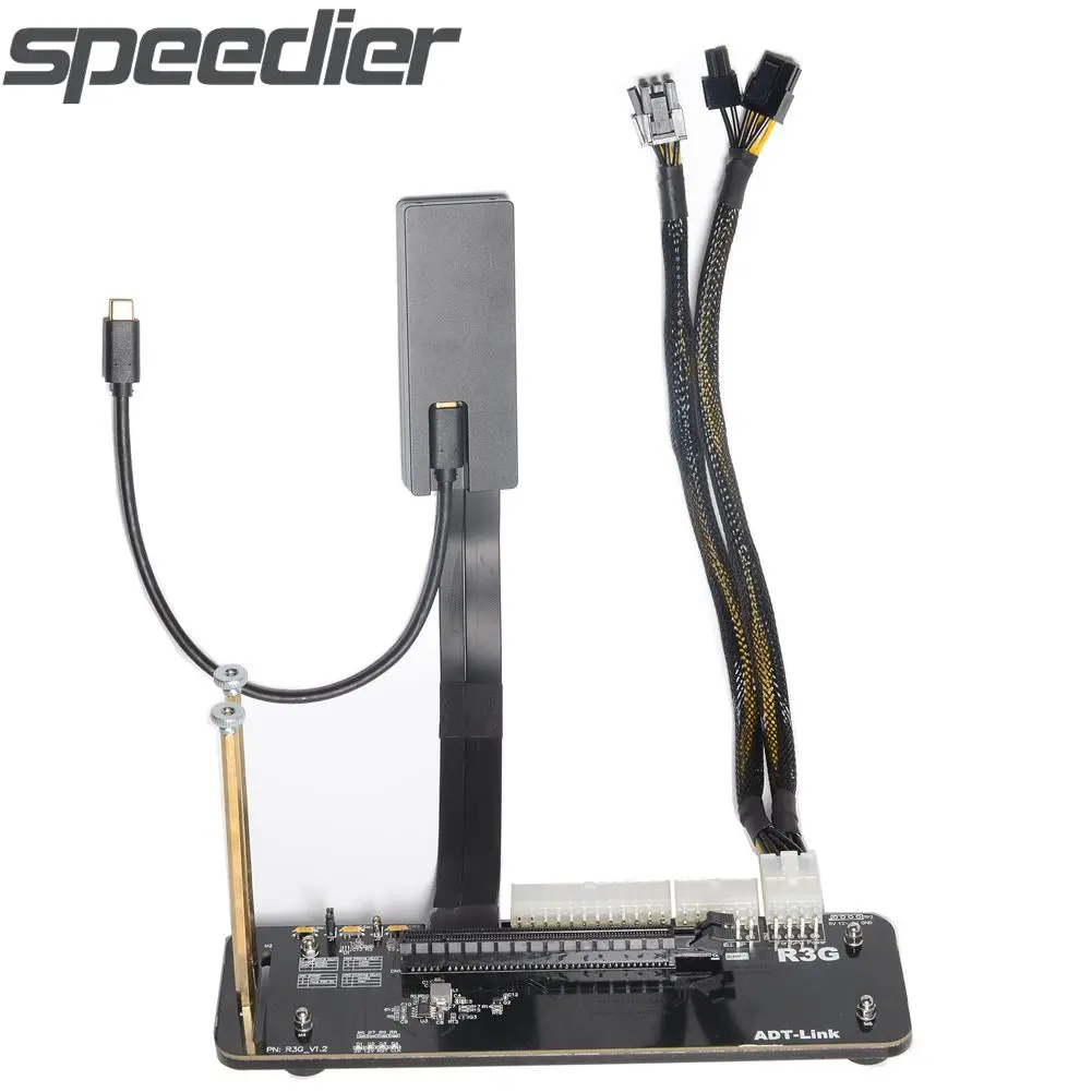 

R43SG-TB3 PCIe x16 PCI-e x16 To TB3 Extension Cable PCI-Express Cables eGPU Adapter Thunderbolt 3 Graphics Card Docking Station