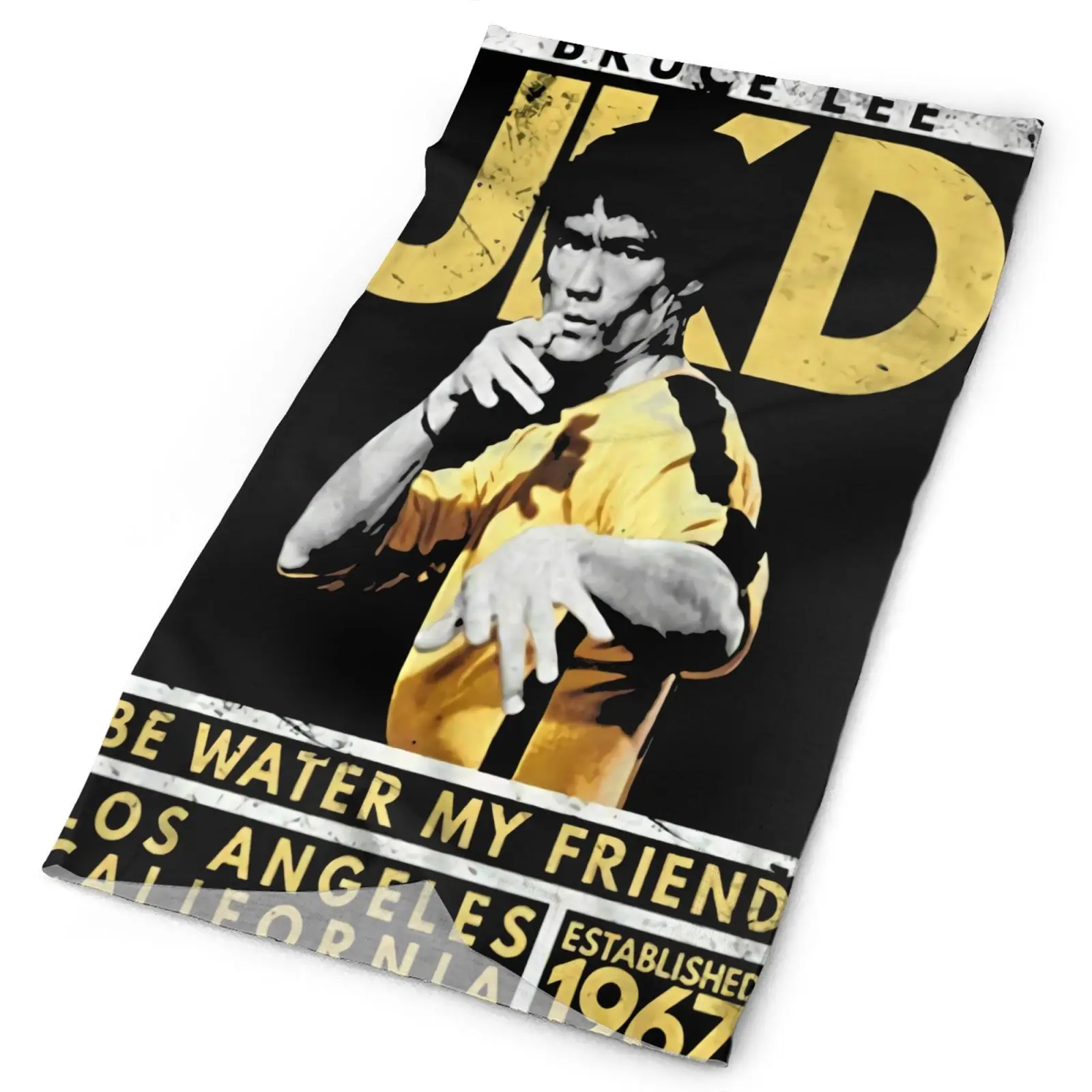 

Мужская Бандана с Брюсом Ли Be Water My Friend 3143, маски, походный шарф, Зимняя Маска для рыбалки, Балаклава, Женская бандана