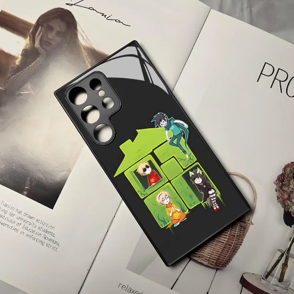 Чехол для телефона с рисунком H-Homestuck Samsung Galaxy S25 S24 S23 S22 S20 S21 Note20 Ultra Plus Fe цветной
