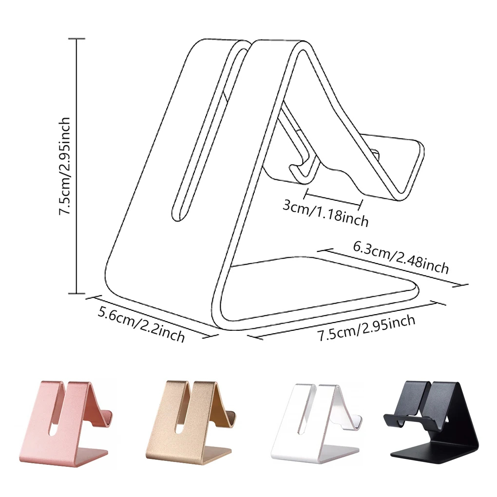 mobile phone holder portable stand smartphone electronic standing bracket hands free support mount bedroom black free global shipping