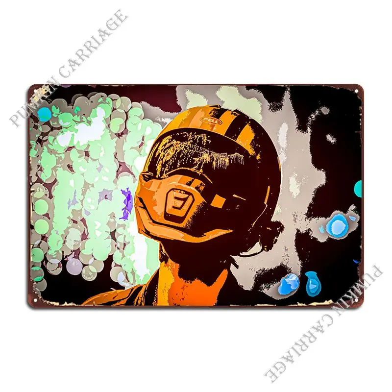 

Helmet Man Metal Signs Rusty Decoration Party Club Create Tin Sign Poster