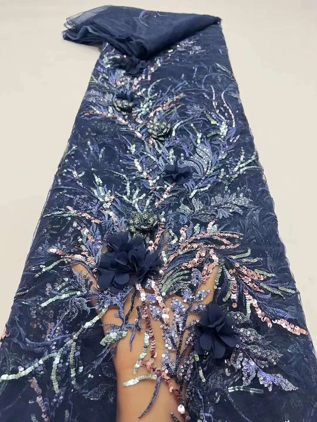 Роскошная африканская кружевная ткань 2024 Высококачественная французская