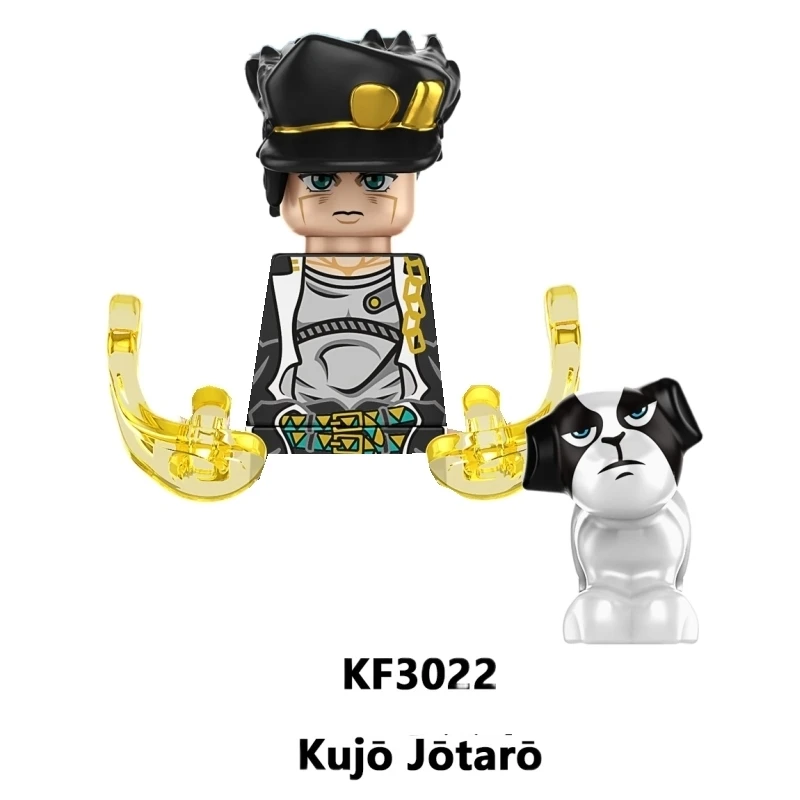 Милые мини Экшн-фигурки Джоджо невероятные приключения игрушки из мультфильмов