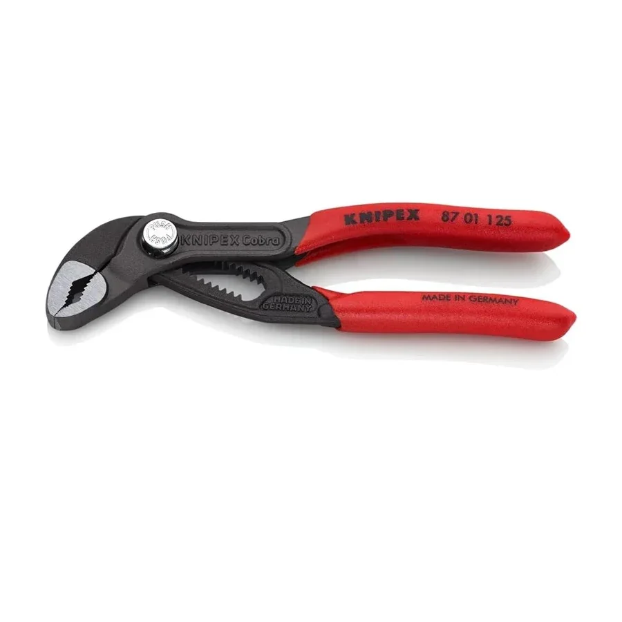 KNIPEX Tools Плоскогубцы для водяных насосов Cobra 5-дюймовые красные и серебристые