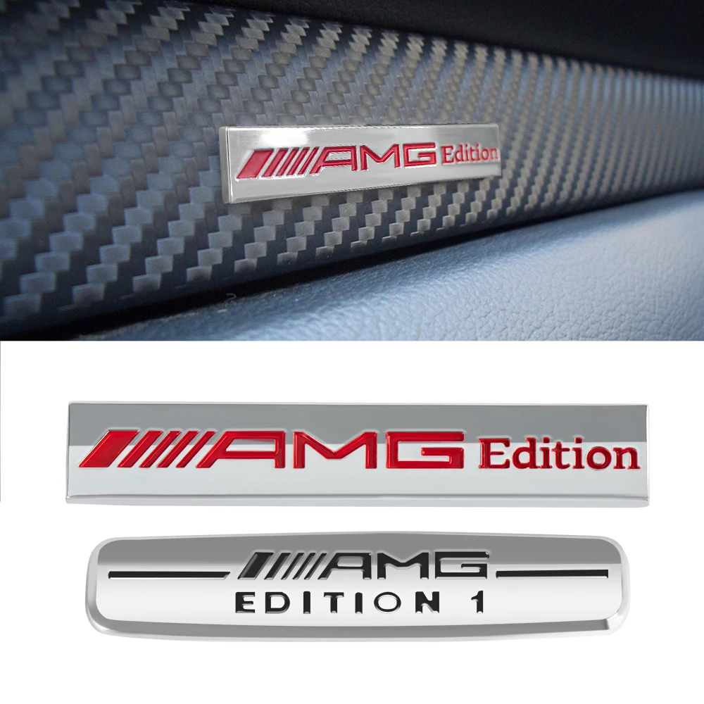 1 шт. металлическая 3d задняя буквенная эмблема наклейка на багажник для Mercedes benz AMG