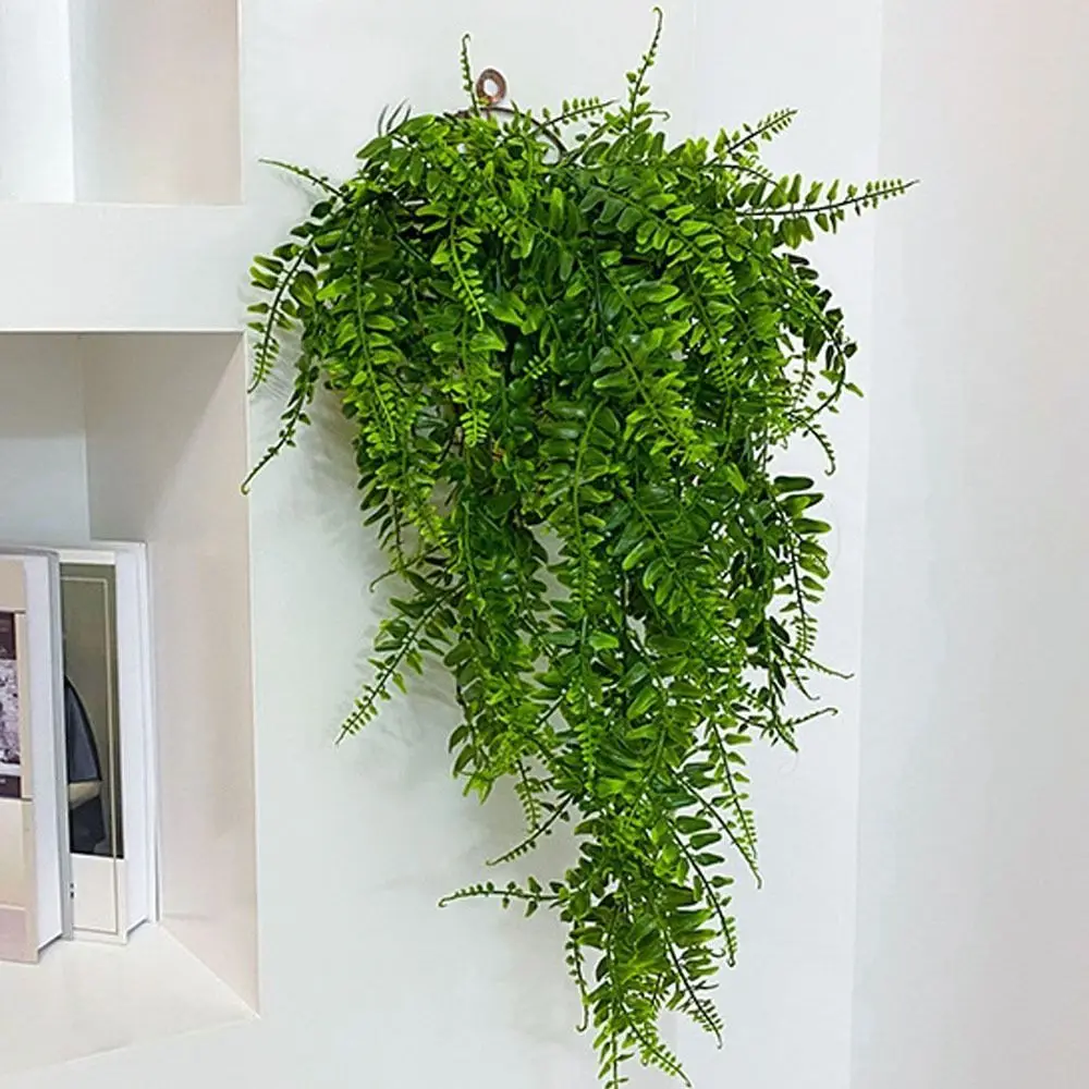 

Artificial Plant Persian Fern Leaves Vines Room Home Garden Decoration Accessories Wedding Party Wall Hanging Balcony Decoration