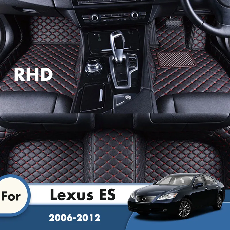 

Автомобильные коврики RHD для Lexus ES 2012, 2011, 2010, 2009, 2008, 2007, 2006, аксессуары для интерьера автомобиля, передние и задние боковые коврики на заказ