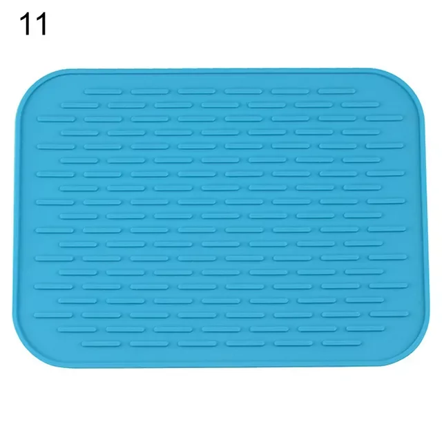 

! Kitchen Silicone Heat Resistant Table Mat Non-slip Pot Pan Holder Pad Cushion Protect Table Tool Heat Resistant Table