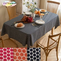 crochet hollow cotton tablecloth rectangle circle design table cloth for dining table cover birthday party wedding decorative