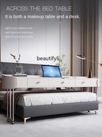 zqlight luxury portable bed lazy table bedroom tailstock long table internet celebrity multifunctional bedside computer desk