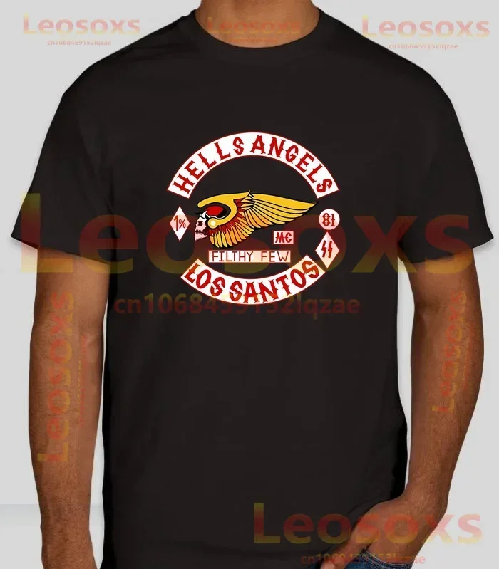 Модная летняя мужская повседневная футболка с принтом H-hell хлопковая удобная