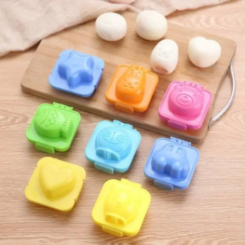 

Multiple Styles Cartoon Mould Lovely Shape Animal Shaped Kitchen Tools Clip Desig Food-grade Pp Rice Ball Mold For Children Diy