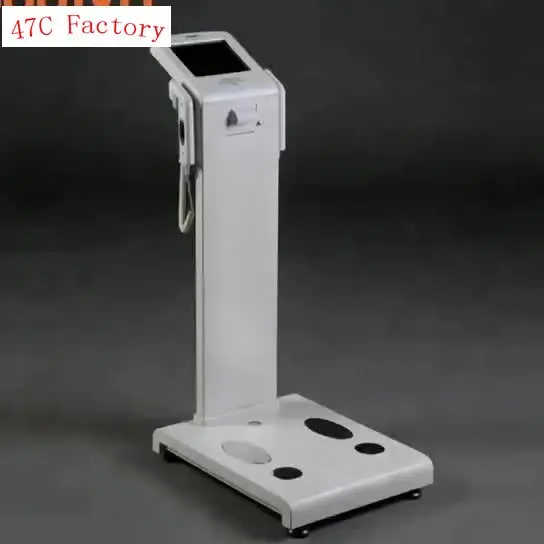 

Portable electronic body fat analyzer scale with printer