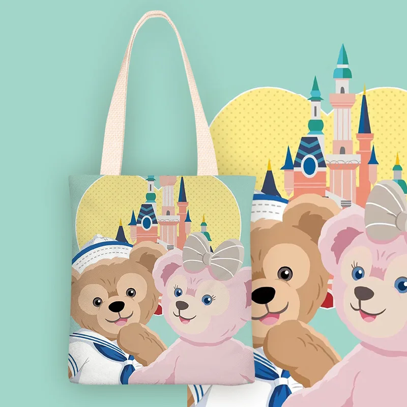 Новая кавайная Холщовая Сумка Stellalou Duffy FFY из аниме Диснея периферийная простая и