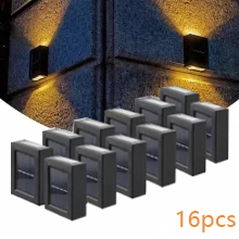 

Умный светодиодный уличный фонарь на солнечной батарее, водонепроницаемый садовый декоративный светильник для балкона, двора, улицы, насте...