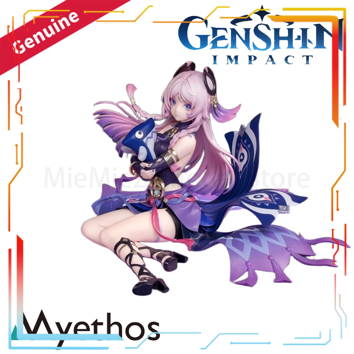Фото Myethos Genshin Impact Citlali Obsidian Opalstar Ver 1/8, предварительно окрашенная сборная модель (гараж-кит), фигурка, высота 102 мм, оригинал №2