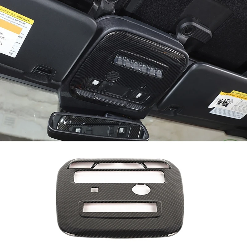 

Интерьерная декоративная наклейка на крышу автомобиля, отделка крышки для Ford Bronco 2021 2022, аксессуары из АБС-углеродного волокна