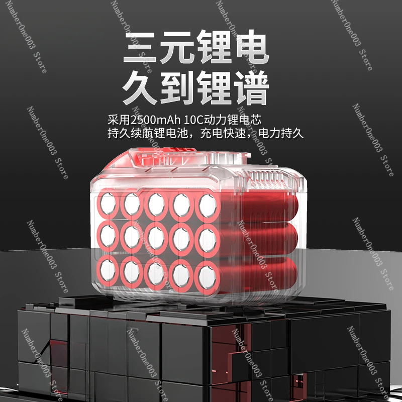 Бесщеточный перезаряжаемый электрический молоток Электрический кирпич