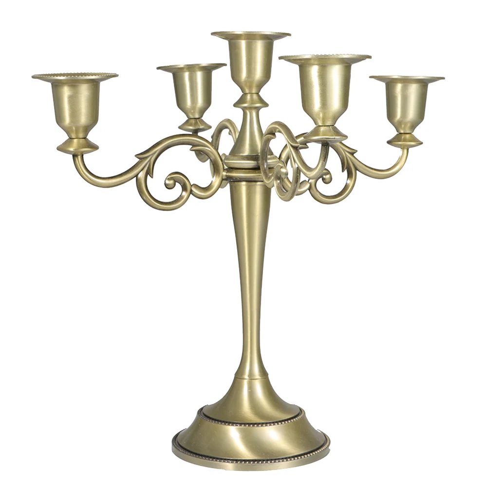 Подсвечники с Европейским декором подсвечники 3 держателями металлический