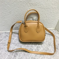 jiomay women shoulder bag 2022 pu leather designer purse and handbag female shopper summer fashion casual solid color boston bag