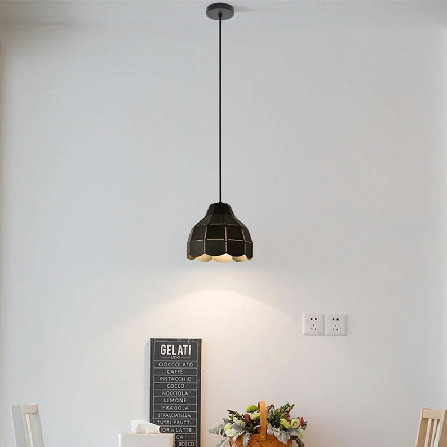 

LukLoy Modern Colourful Pendant Light Pendant Lamp Cord Light for Kitchen Island Studio Foyer Bedroom Shop Cafe Living Room