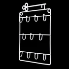 Новинка 2022, настенный держатель для ключей 11 дюймов, органайзер, карман для прихожей, кухни, дома, офиса, Декор