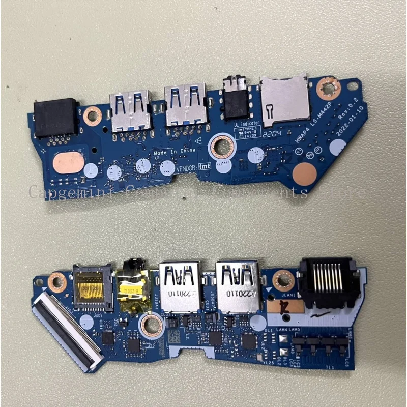 Новый hwap4 ls-m442p аудио USB SD-кардридер RJ45 Lan IO плата