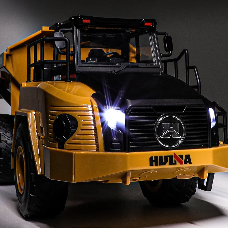 Самосвал Huina 1568 RC из сплава самосвал с дистанционным управлением модель